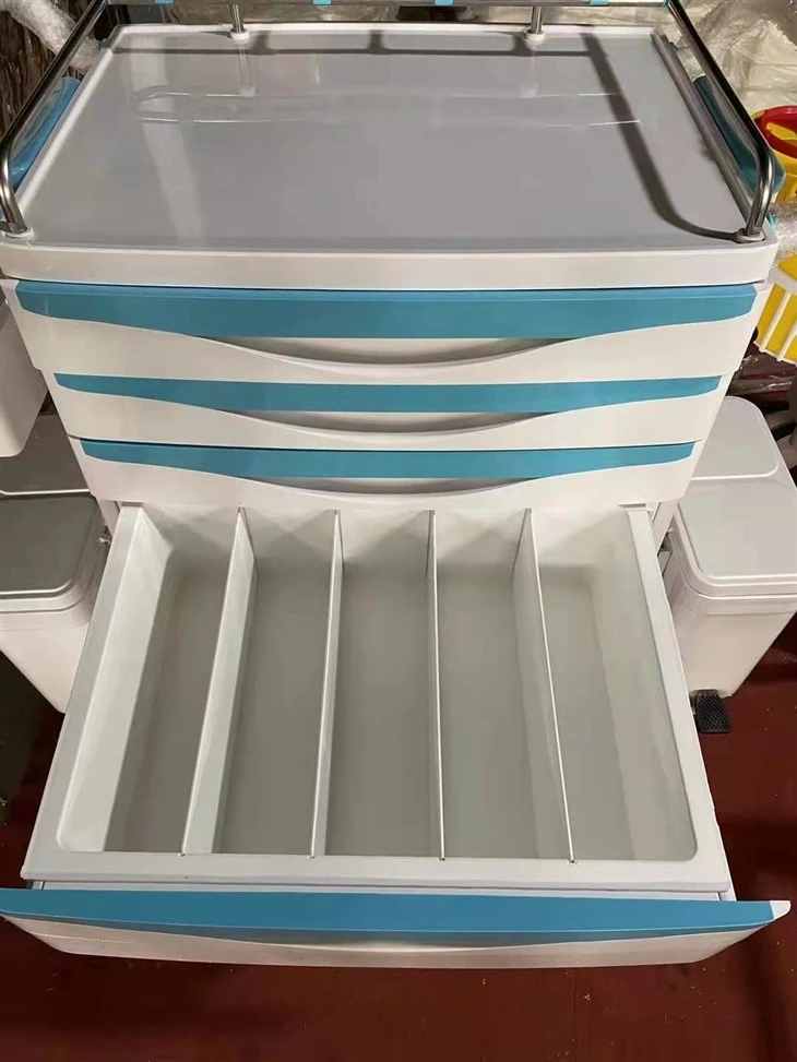 Steel Plastic Narcotic Drug Cart